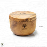 Boîte à sel et à épices avec fermeture magnétique "Salt & Pepper"