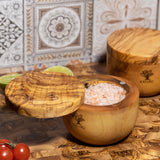 Boîte à sel et à épices avec fermeture magnétique "Salt & Pepper"