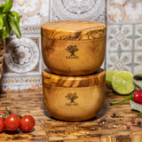 Boîte à sel et à épices avec fermeture magnétique "Salt & Pepper"