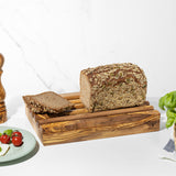 Olivenholz Brotschneidebrett "Ciabatta"