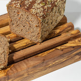 Olivenholz Brotschneidebrett "Ciabatta"