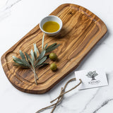 Chopping board with juice groove Set of 2 "Côte d'Azur