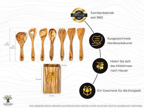 Lot de 7 ustensiles de cuisine, "THE CHEF RAMSAY"