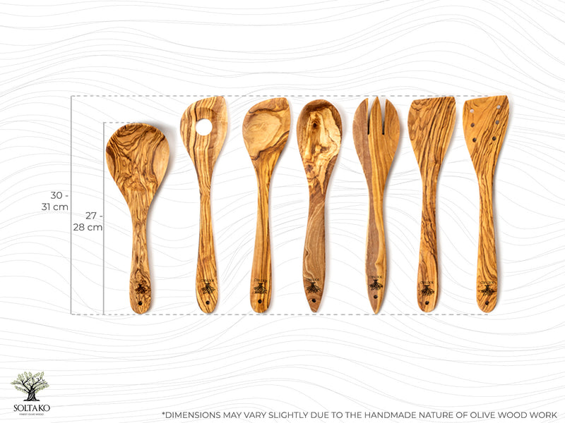 Set de 7 ustensiles de cuisine, "Le Gourmet"