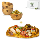 Bundles The Bavarian Brettl 45cm + The Hummus Lover 4er Set