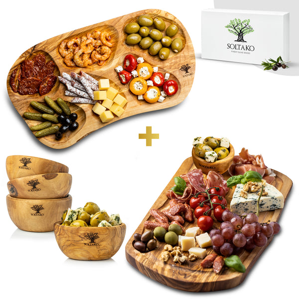 Bundles Côte d'Azur 35cm + La Rustica + Hummus Lover 4er Set