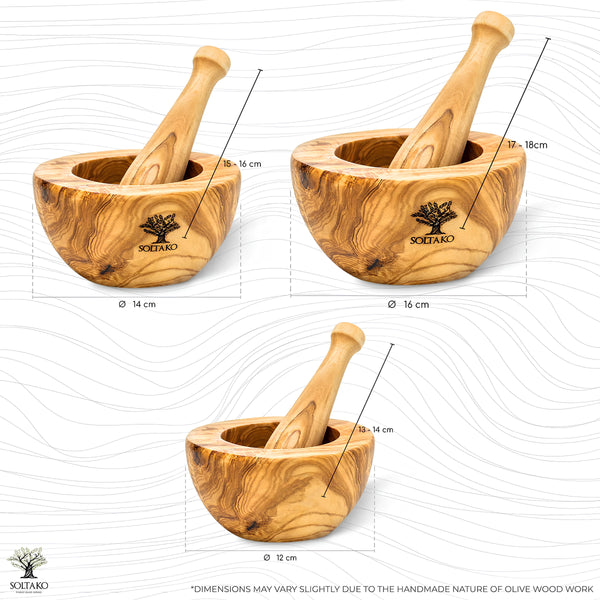 MORTAR AND PESTLE SET "The Iconic Mortar