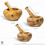 Mortar and pestle set "The Sicilian Mortar