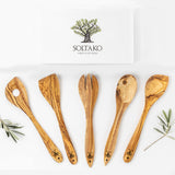 Cooking spoons | Utensils set of 5 "The Big Five