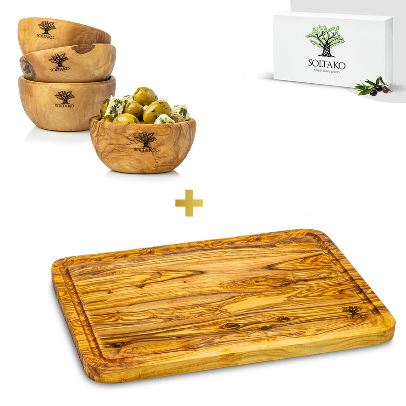 Bundles The Wood Master L + Hummus Lover 4er Set