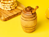 Honey pot with lid and dipper "Honey