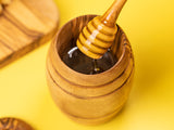 Honey pot with lid and dipper "Honey