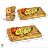 Bundles The Wood master 2er Set + The Hummus Lover 4er Set