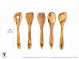 Cooking spoons | Utensils set of 5 "The Big Five