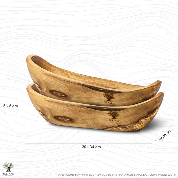 Fruit bowl | Bread basket in L set of 2 "Le Boulanger"