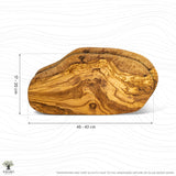 Plateau de fromage rustique, Set de 2 "THE CATANIAN RUSTIC BOARD"