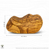 Plateau de fromage rustique, Set de 2 "THE CATANIAN RUSTIC BOARD"