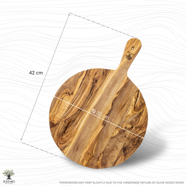 Round pizza board | Cutting board "Margherita