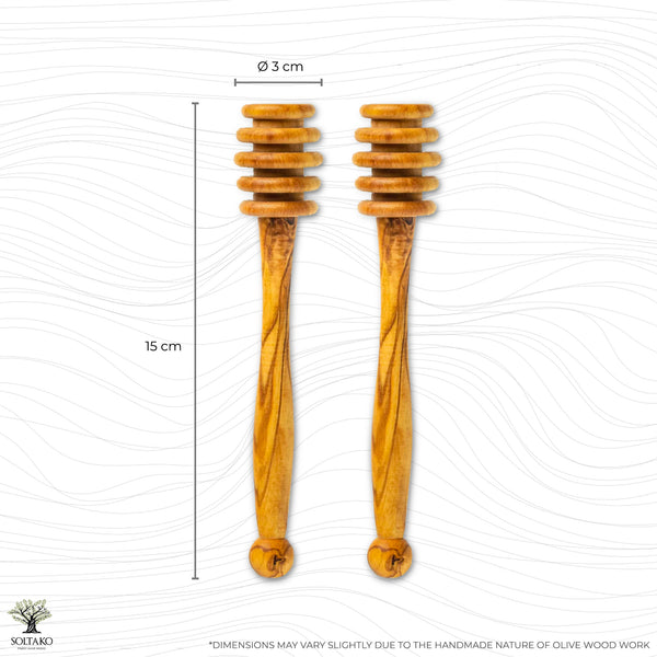 Honey dipper | Spoon set of 2 "The Honey Lover