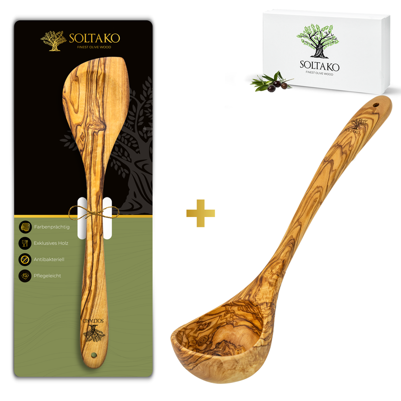 Utensilien Set: Schöpfkelle & Kochlöffel online kaufen – Soltako