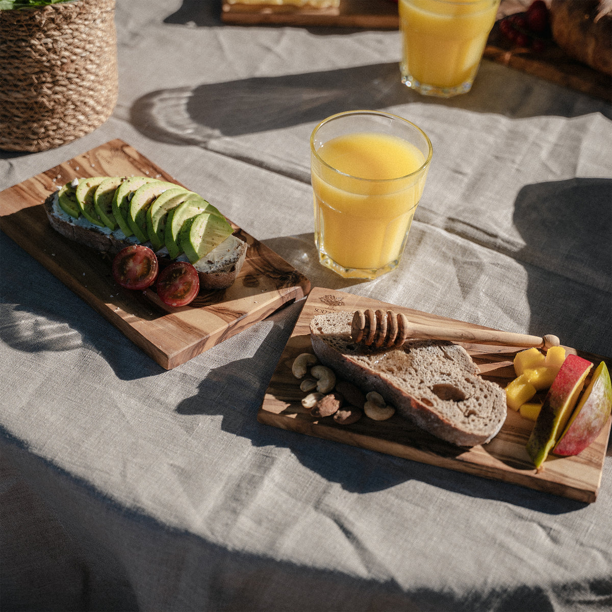 Frühstücksbrett Breakfast King | 4er-Set
