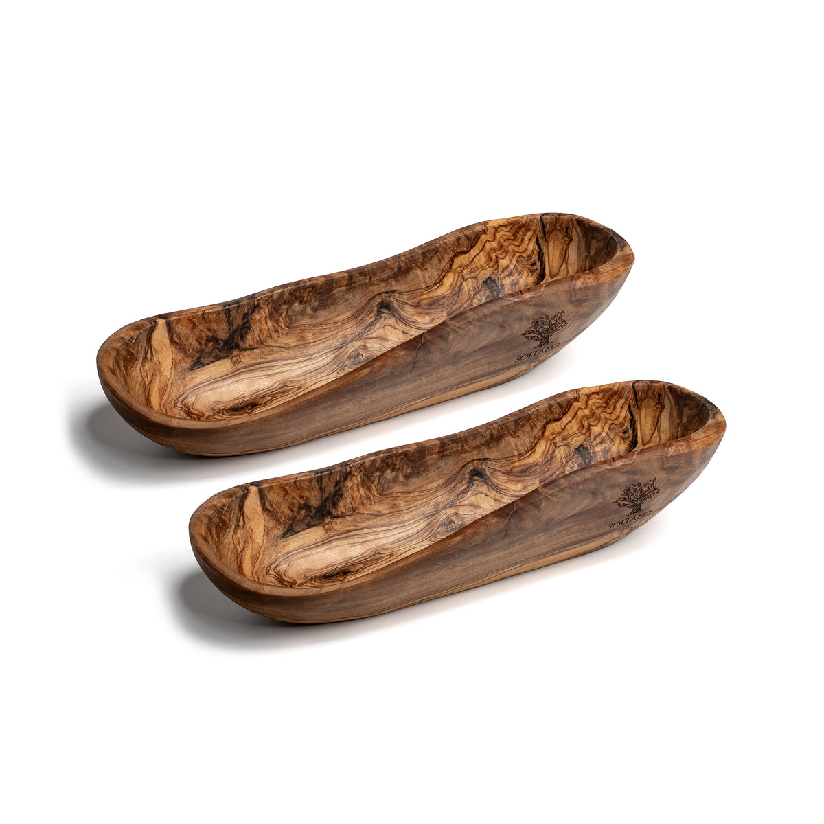 Holzschale Le Boulanger | 2er-Set, 25 cm