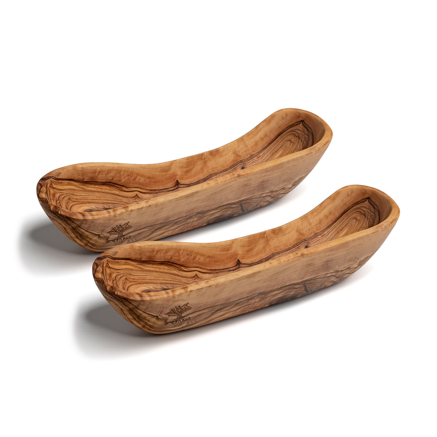 Holzschale Le Boulanger | 2er-Set, 30 cm