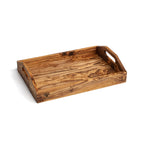 Olive Wood Tray Bonjour