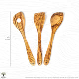 Set de 3 spatules de cuisine, "The Sardinian Chef"