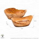 Appetizer | Tapas bowl set of 2 "LES SNACKS"