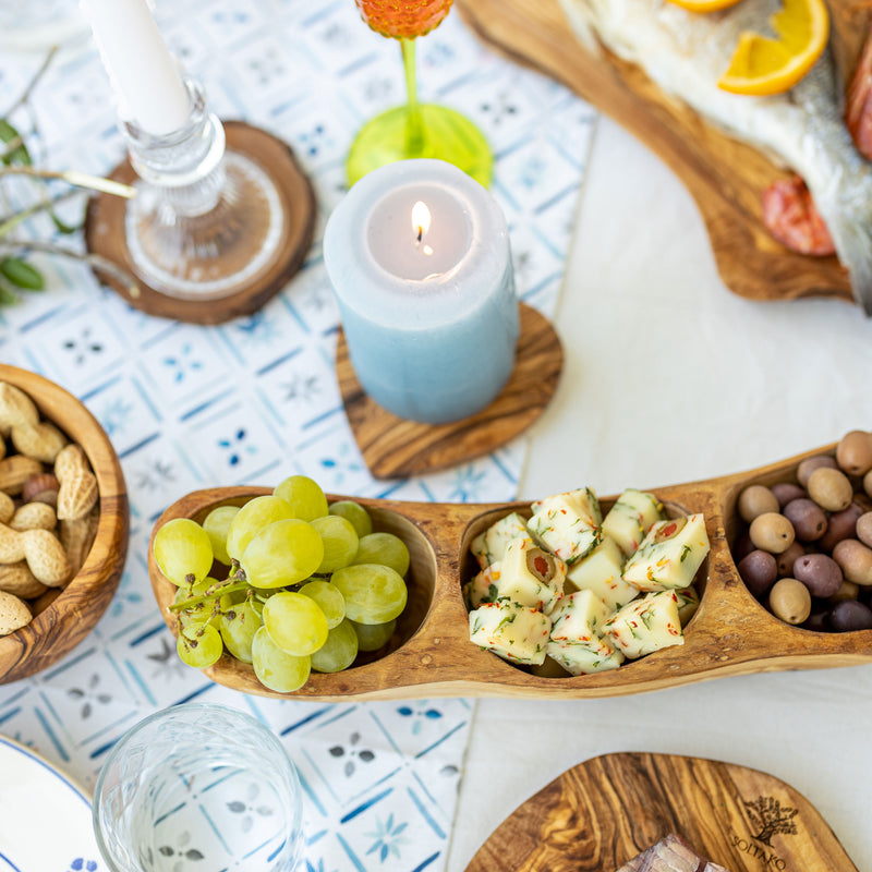 Tapas bowl with compartments "La Bodeguita