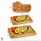 Bundles The Wood master 2er Set + The Catania Rustic Board 35cm