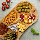 Snack tray | Platter with compartments "La Rustica