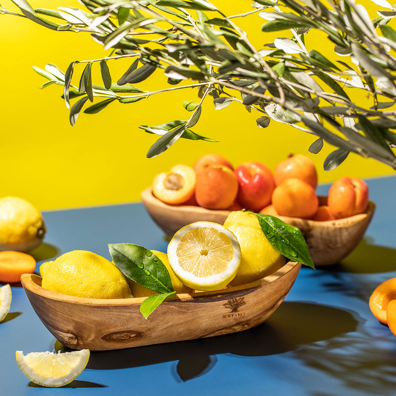 Fruit bowl | Bread basket in L set of 2 "Le Boulanger"