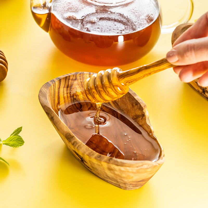 honiglöffel aufbewahren Olivenholz Honiglöffel 2er Set "The Honey Lover" – Soltako
