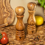 Salt and Pepper Mills Manual Set "Fleur De Sel