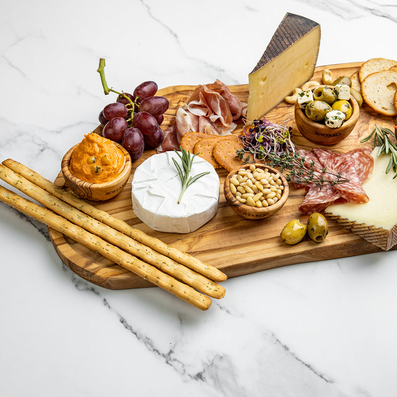 Planche à découper avec rainure à jus "CÔTE D'AZUR"