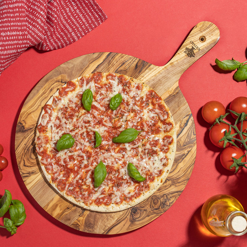 Planche à pizza / plateau de fromage ronde "MARGHERITA"