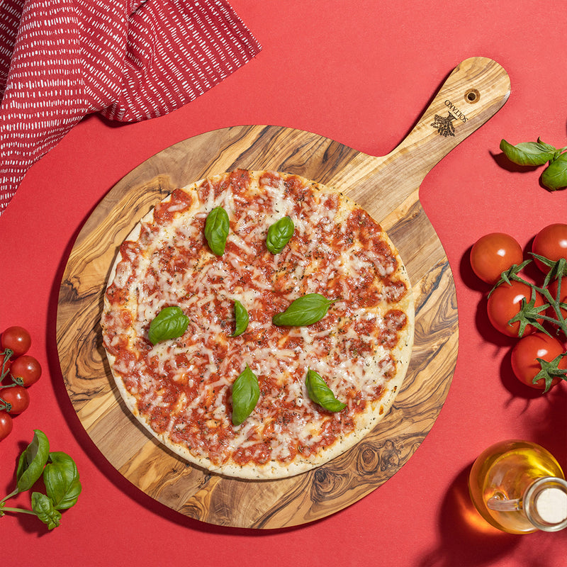 Planche à pizza / plateau de fromage ronde "MARGHERITA"