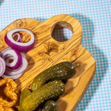 Lot de 3 Planches à découper / Plateaux de fromage "TRICOLORE"