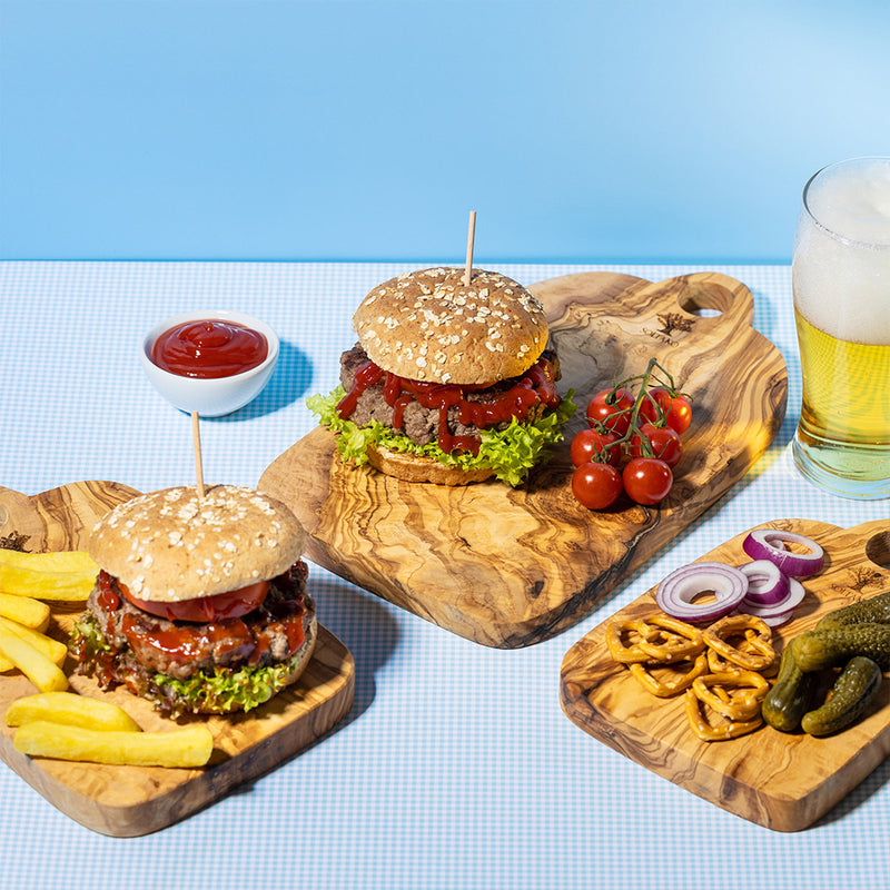 Lot de 3 Planches à découper / Plateaux de fromage "TRICOLORE"
